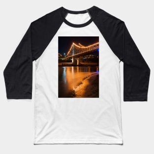 Story Bridge Glow Baseball T-Shirt